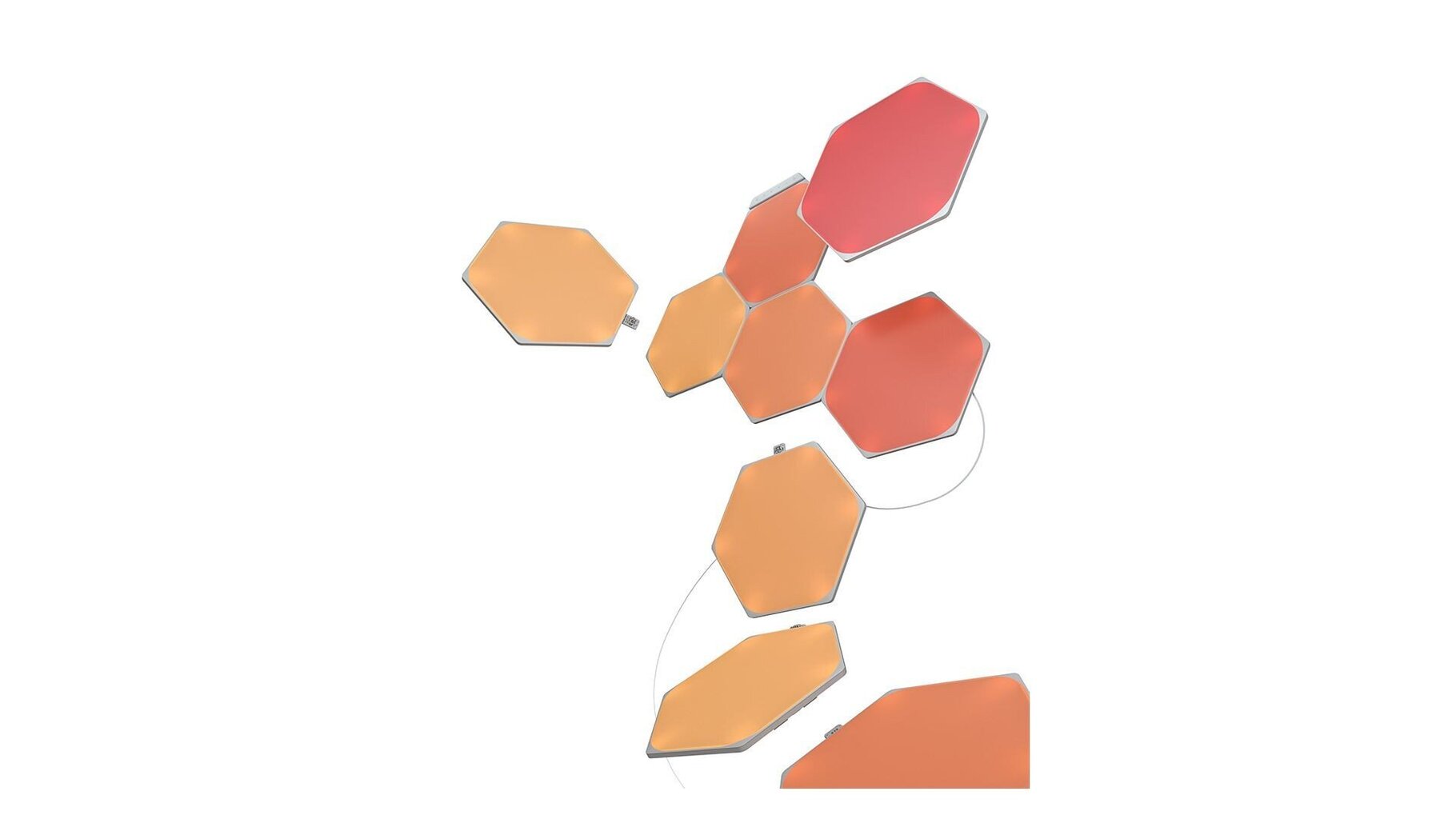 Nanoleaf Shapes Hexagons stardikomplekt 5 paneeli hind ja info | Seinavalgustid | hansapost.ee