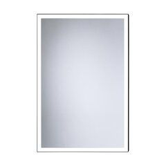 Зеркало с подсветкой Dubiel Vitrum Solid, серебро цена и информация | Зеркала | hansapost.ee
