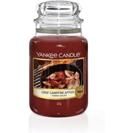 Yankee Candle Crisp Campfire Apples lõhnaküünal 623 g цена и информация | Küünlad, küünlajalad | hansapost.ee