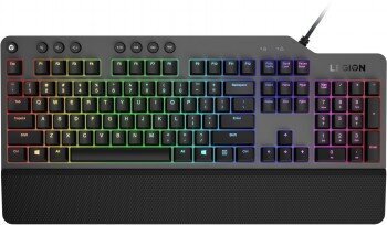 Juhtmega mänguri klaviatuur Lenovo Legion K500 RGB Mechanical, NORDIC hind ja info | Klaviatuurid | hansapost.ee