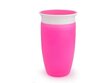 Munchkin Miracle joogitops lekkevaba, 296ml, 12m+, roosa цена и информация | Lutipudelid ja tarvikud | hansapost.ee
