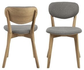 Комплект из 2-х стульев Minsk, светло-серый цена и информация | Стулья для кухни и столовой | hansapost.ee