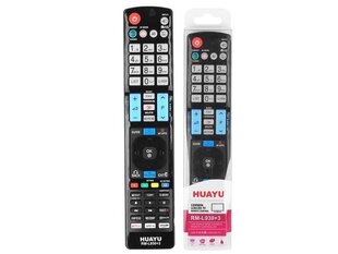 HQ LXHL930 LG TV remote control LCD RM-L930 / SMART / Netflix / Black hind ja info | HQ Kodumasinad | hansapost.ee