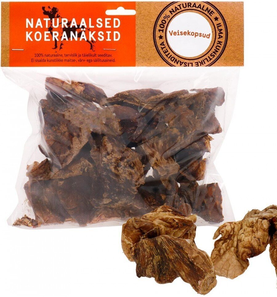 Naturaalsed koeranäksid, veise kopsud, 1000 g цена и информация | Koerte maiused | hansapost.ee