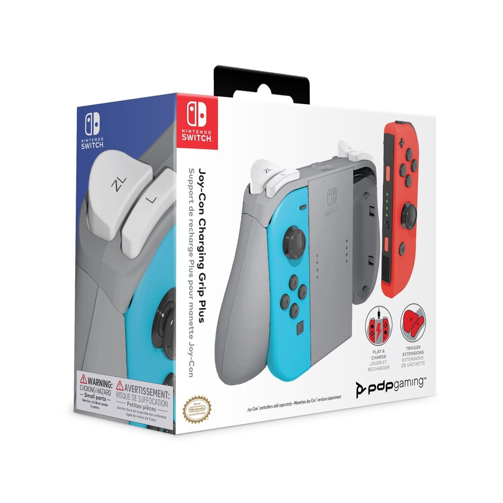 Nintendo Switch laadimisalus PDP Upgraded Joy Con Pro Charging Grip цена и информация | Mängupuldid | hansapost.ee