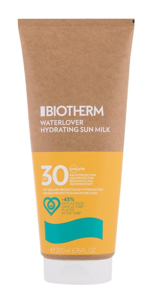 Biotherm Waterlover SPF30 päevituspiim 200 ml hind ja info | Päikesekaitse ja päevitusjärgsed kreemid | hansapost.ee