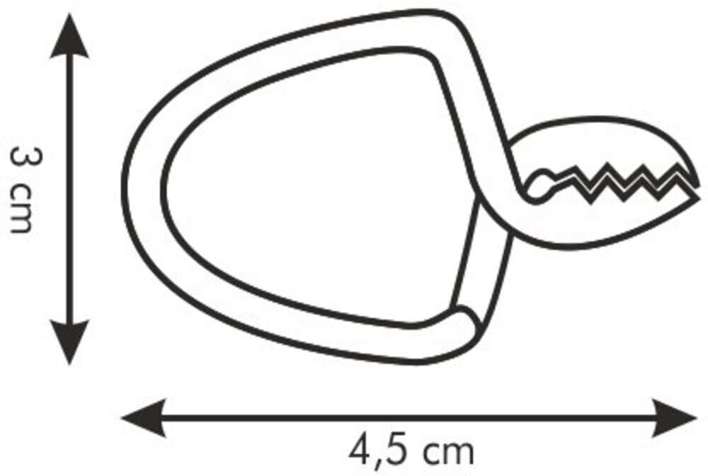 Tescoma universaalsed käterätikuklambrid, 12 tk. hind ja info | Köögitarbed | hansapost.ee