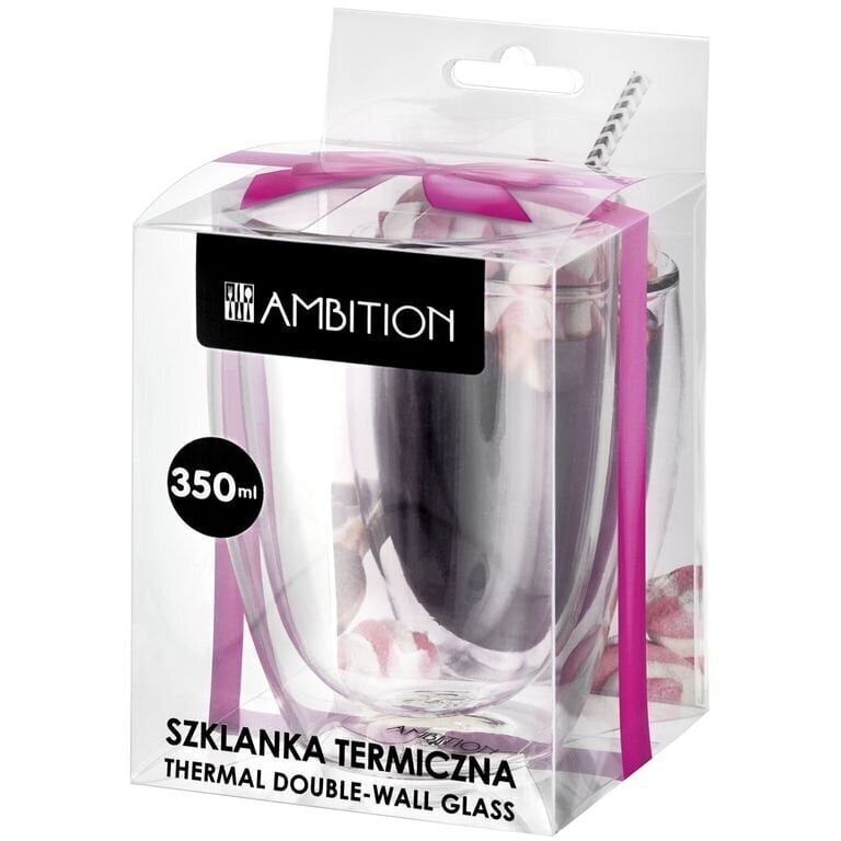 Ambition klaas Mia, 350 ml hind ja info | Klaasid, kruusid ja kannud | hansapost.ee