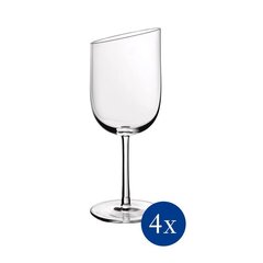 Villeroy & Boch valge veini klaas 0,3l NewMoon, 4tk hind ja info | Klaasid, kruusid ja kannud | hansapost.ee