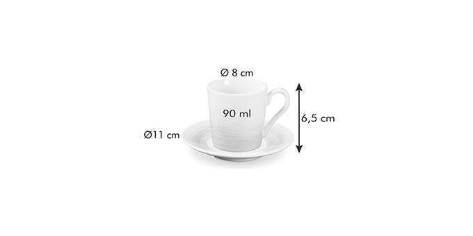Tescoma myCOFFEE kohvitasside komplekt, 12-osaline hind ja info | Klaasid, kruusid ja kannud | hansapost.ee