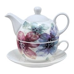 Заварочный чайник Ambition с чашкой Watercolor, 370 мл цена и информация | Чайники, кофейники | hansapost.ee