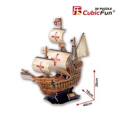 3D puzzle CubicFun, Laev „Santa Maria“ hind ja info | CubicFun Koolitarvikud | hansapost.ee