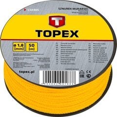 Веревка Topex, 50м цена и информация | Механические инструменты | hansapost.ee