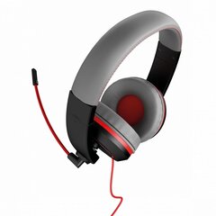 Juhtmega mänguri kõrvaklapid Gioteck XH100S - Grey/Red (PlayStation 4, Xbox One, PC) hind ja info | Kõrvaklapid | hansapost.ee