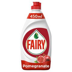 Nõudepesuvahend Fairy Pomegranate&Red Orange, 0.45 L цена и информация | Гели для посудомоечных машин | hansapost.ee