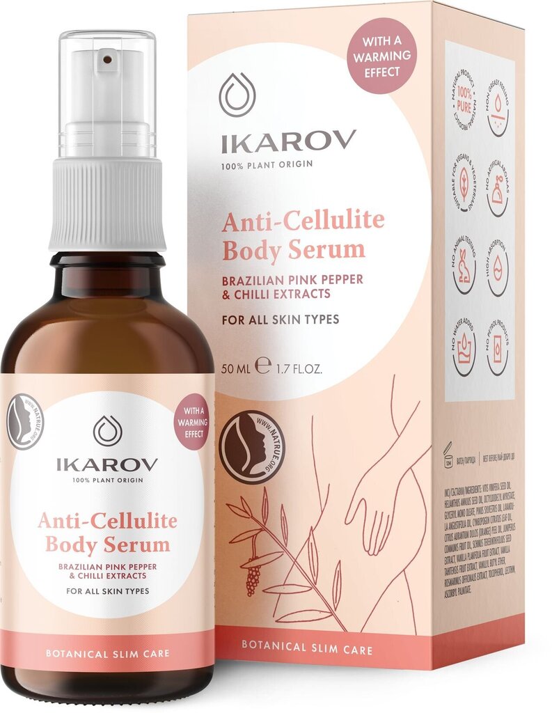 Tselluliidivastane seerum kehale Ikarov Anti-Cellulite, 50 ml hind ja info | Nahka pinguldavad tooted | hansapost.ee