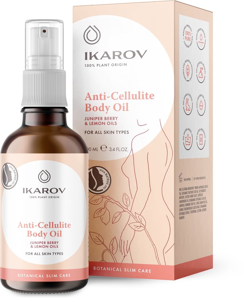 Tselluliidivastane kehaõli Ikarov Anti-Cellulite, 100 ml hind ja info | Nahka pinguldavad tooted | hansapost.ee