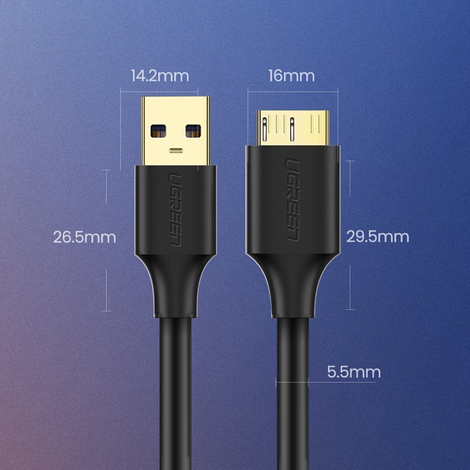Kaabel Ugreen USB, 2m ugreen_20200420150611 hind ja info | Mobiiltelefonide kaablid | hansapost.ee