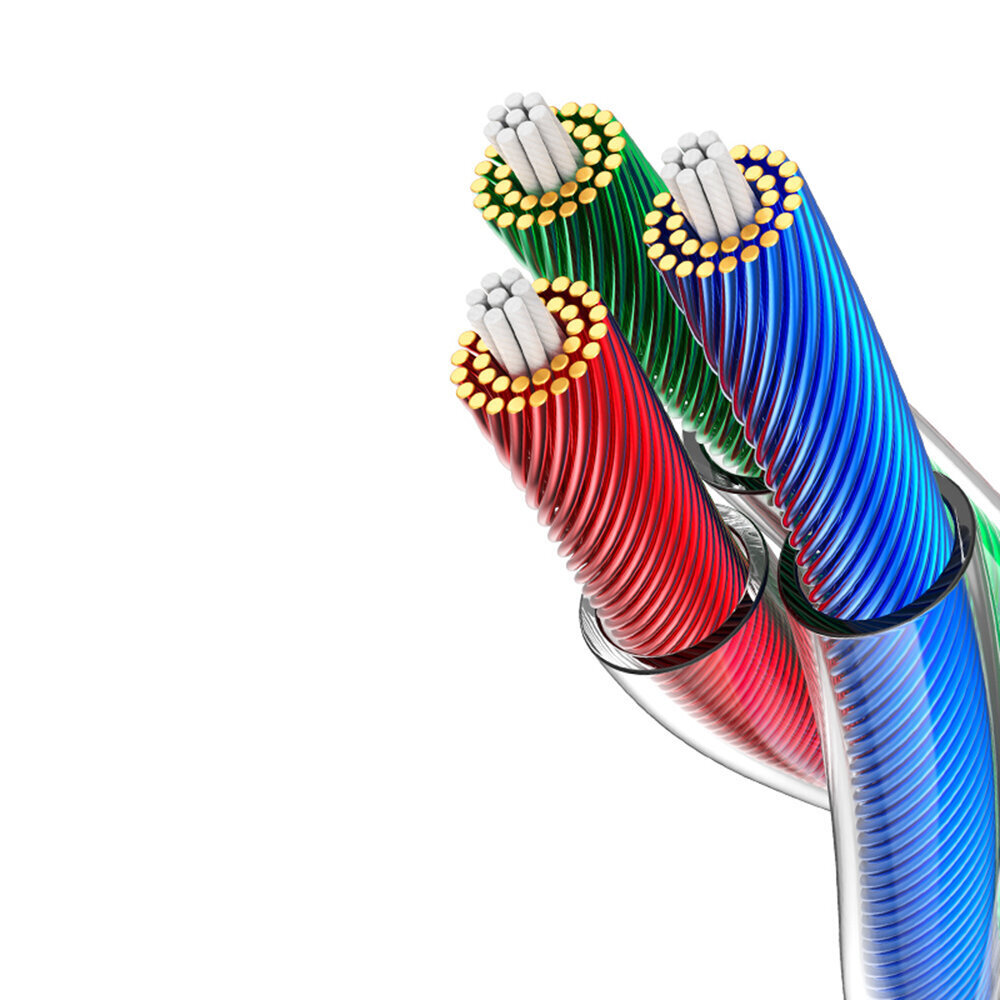 Ugreen cable AUX mini jack 3.5mm cable (male) - 3.5mm mini jack (male) 2m black (AV183) hind ja info | Mobiiltelefonide kaablid | hansapost.ee