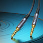 Ugreen cable AUX mini jack 3.5mm cable (male) - 3.5mm mini jack (male) 2m black (AV183) hind ja info | Mobiiltelefonide kaablid | hansapost.ee