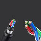 Ugreen cable AUX mini jack 3.5mm cable (male) - 3.5mm mini jack (male) 2m black (AV183) hind ja info | Mobiiltelefonide kaablid | hansapost.ee