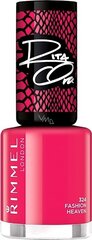 Rimmel London 60 Seconds By Rita Ora küünelakk 8 ml, 324 Fashion Heaven hind ja info | Küünelakid ja küünelakieemaldajad | hansapost.ee