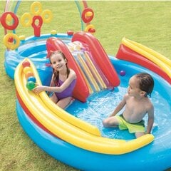 Täispuhutav vee mänguasjakeskus Intex Rainbow Ring hind ja info | Basseinid | hansapost.ee
