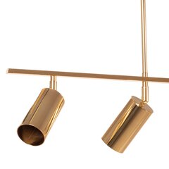 Rippvalgusti Cylinder 5, Gold цена и информация | Потолочный светильник, 38 x 38 x 24 см | hansapost.ee