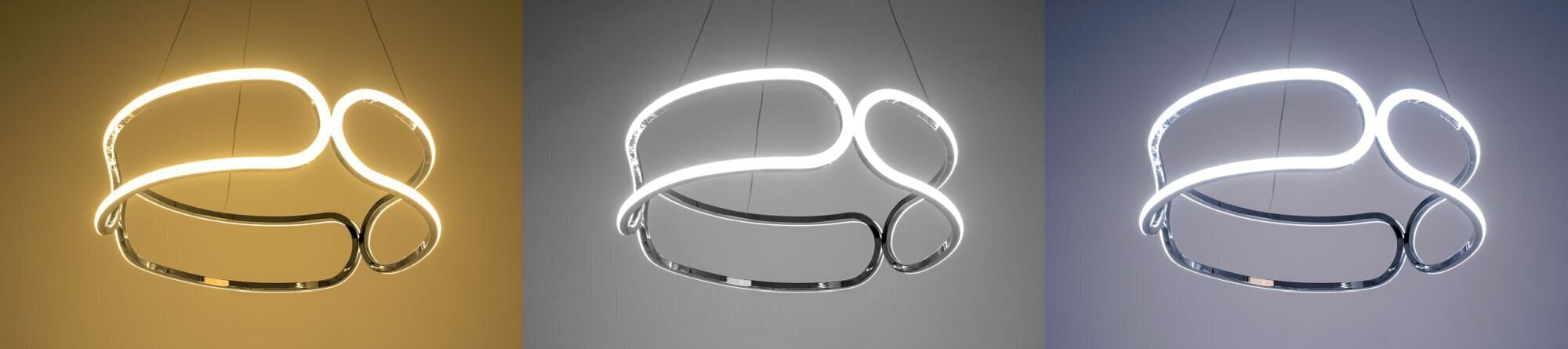 Rippuv LED-valgusti konsooliga Modern Trio, Black hind ja info | Rippvalgustid | hansapost.ee