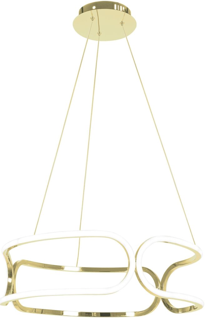 Rippuv LED-valgusti konsooliga Modern Trio, Gold hind ja info | Rippvalgustid | hansapost.ee