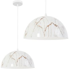 Rippvalgusti Marble цена и информация | Потолочный светильник Home ESPRIT Белый Коричневый Деревянный Металл 25 W 40 x 40 x 70 cm | hansapost.ee