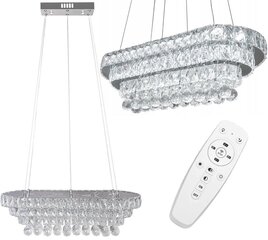 LED rippvalgusti puldiga Titanica цена и информация | Потолочный светильник Home ESPRIT Белый Коричневый Деревянный Металл 25 W 40 x 40 x 70 cm | hansapost.ee