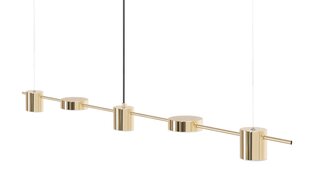 LED rippvalgusti Elite, Gold цена и информация | Потолочный светильник Home ESPRIT Белый Коричневый Деревянный Металл 25 W 40 x 40 x 70 cm | hansapost.ee