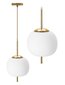 Rippvalgusti Modern Apple, White/Gold цена и информация | Rippvalgustid | hansapost.ee