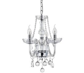 Rippvalgusti Royal Crystal III цена и информация | Потолочный светильник Home ESPRIT Белый Коричневый Деревянный Металл 25 W 40 x 40 x 70 cm | hansapost.ee