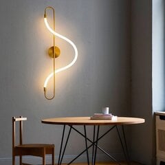 LED seinavalgusti puldiga Long, Gold цена и информация | Настенные светильники | hansapost.ee