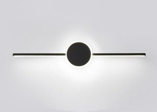 LED seinavalgusti Round Black, 60 cm price and information | Wall lights | hansapost.ee