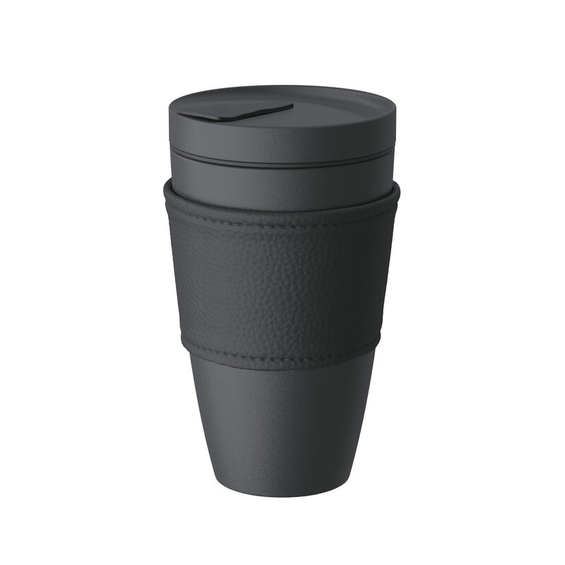 Like by Villeroy & Boch Kruus Coffee To Go Manufacture Rock 0,35l, Must цена и информация | Termosed ja termokruusid | hansapost.ee