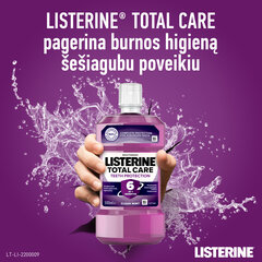 Suuloputusvesi Listerine Total Care 500 ml price and information | Hambaharjad, hampapastad ja suuloputusvedelikud | hansapost.ee