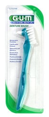 Зубная щетка Denture Brush (специально для чистки зубных протезов) GUM® (201) цена и информация | Зубные щетки, пасты | hansapost.ee