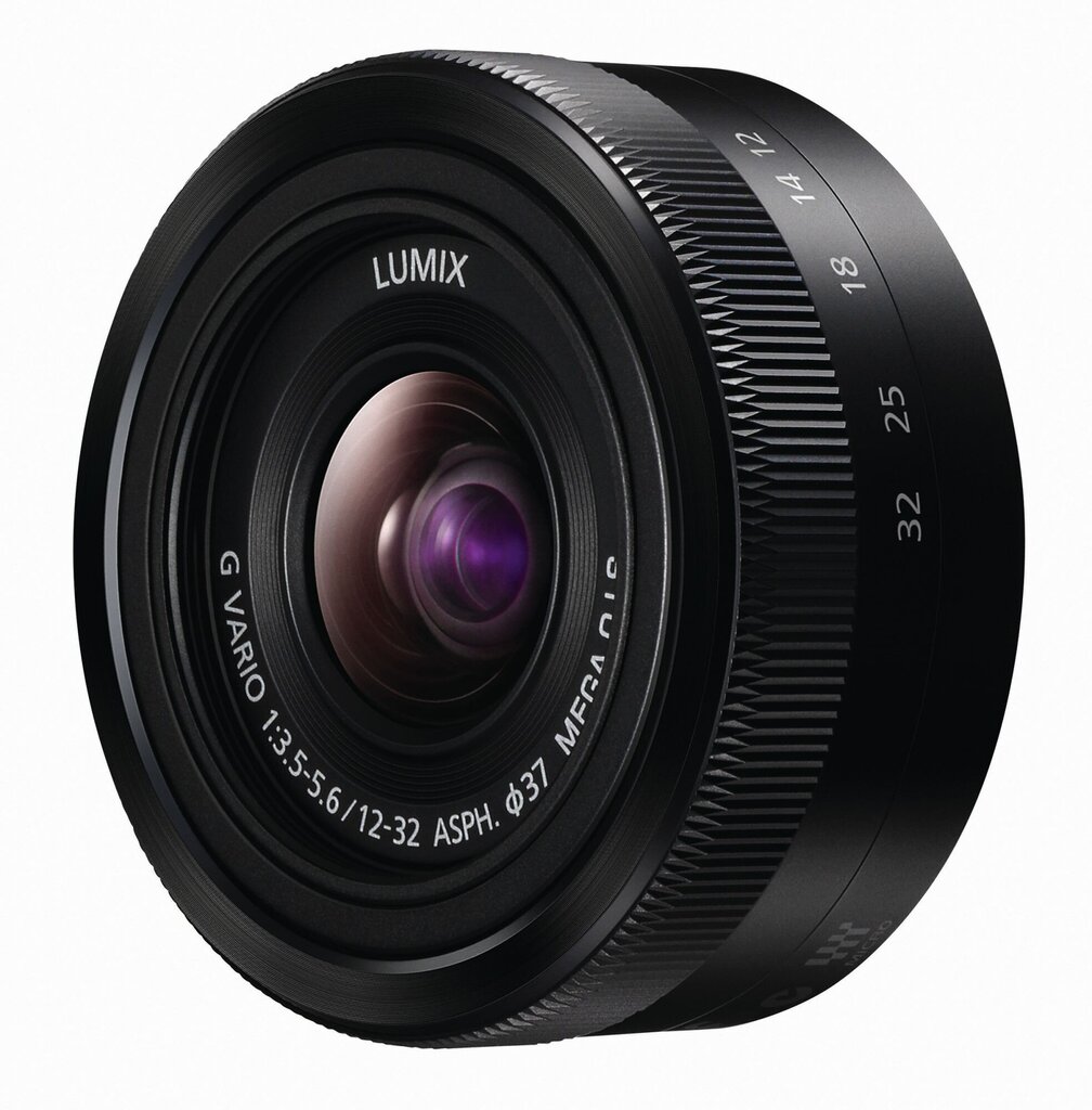 Panasonic Lumix G Vario 12-32mm f/3.5-5.6 ASPH./MEGA O.I.S., black цена и информация | Fotoaparaatide objektiivid | hansapost.ee