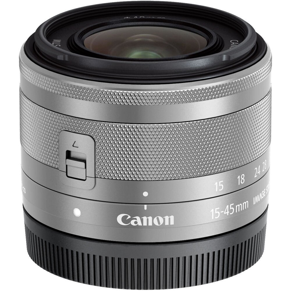 Canon EF-M 15-45mm f/3.5-6.3 IS STM, valge kast hind ja info | Fotoaparaatide objektiivid | hansapost.ee