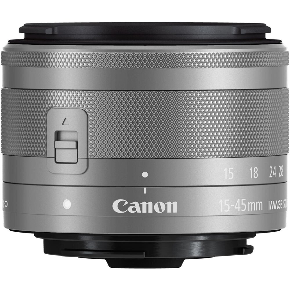 Canon EF-M 15-45mm f/3.5-6.3 IS STM, valge kast цена и информация | Fotoaparaatide objektiivid | hansapost.ee