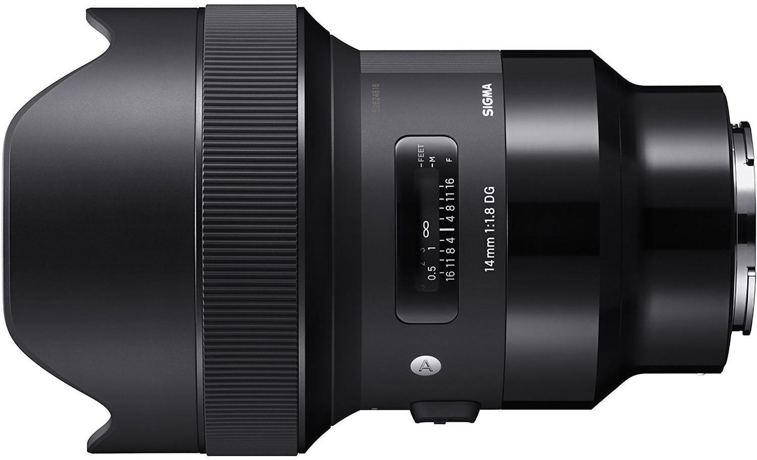 Sigma 14mm F1.8 DG HSM Sony E-mount [ART] hind ja info | Fotoaparaatide objektiivid | hansapost.ee