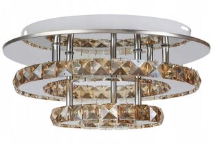 LED laevalgusti Crystal Round Double, 3000K цена и информация | Потолочные светильники | hansapost.ee