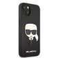 Telefoni ümbris Karl Lagerfeld PU Saffiano Karl Head Case, sobib iPhone 13 mini цена и информация | Telefonide kaitsekaaned ja -ümbrised | hansapost.ee