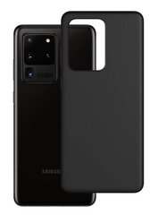 Telefoniümbris 3mk Matt Case Samsung S22 Ultra must цена и информация | Чехлы для телефонов | hansapost.ee