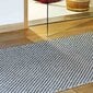 Narma kahepoolne plasticWeave™ plastikvaip Diby, must/kreem, 70 x 300 cm цена и информация | Vaibad | hansapost.ee