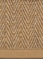 Narma sisalWeave™ silesidusvaip Tuna, kuldne, 80 x 250 cm цена и информация | Vaibad | hansapost.ee