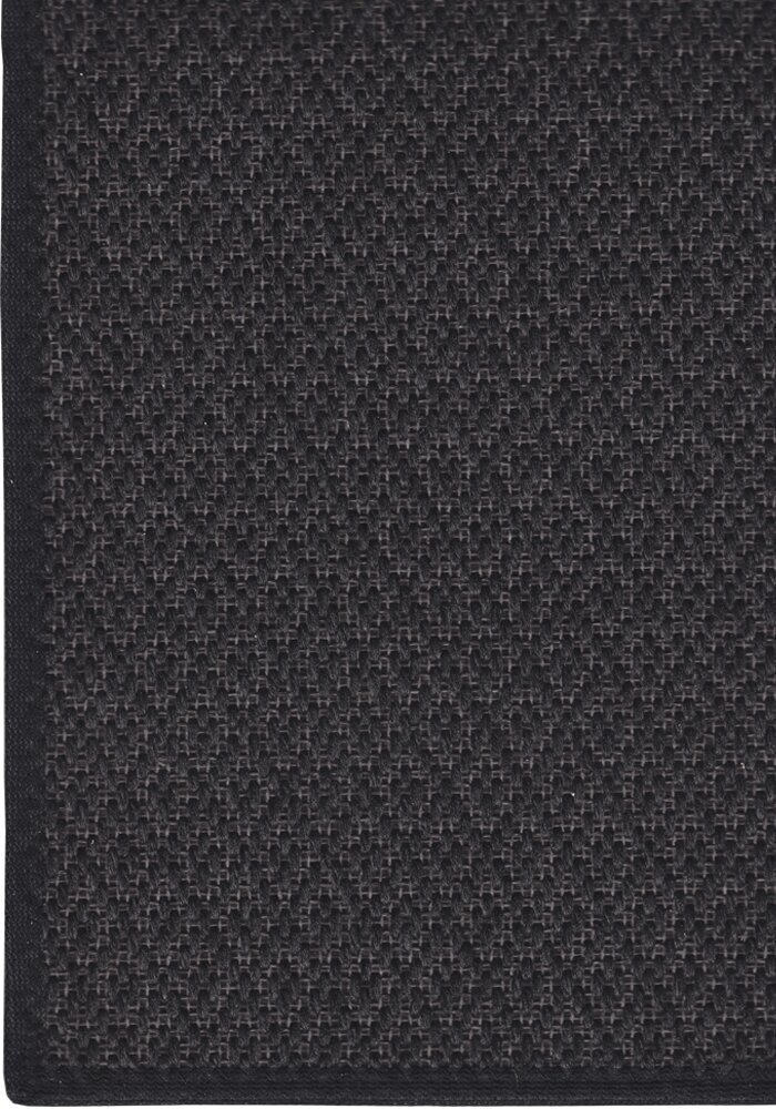 Narma flatWeave™ silesidusvaip Bello, must, 80 x 300 cm цена и информация | Vaibad | hansapost.ee